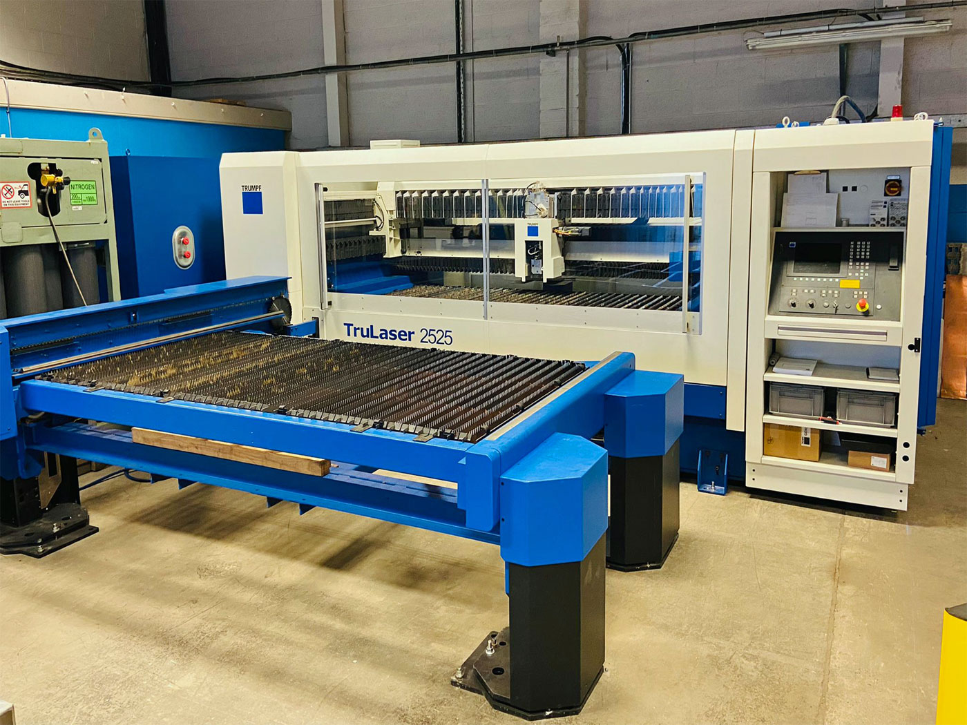 Photo of NGS Trumpf CNC laser profiling equipment
