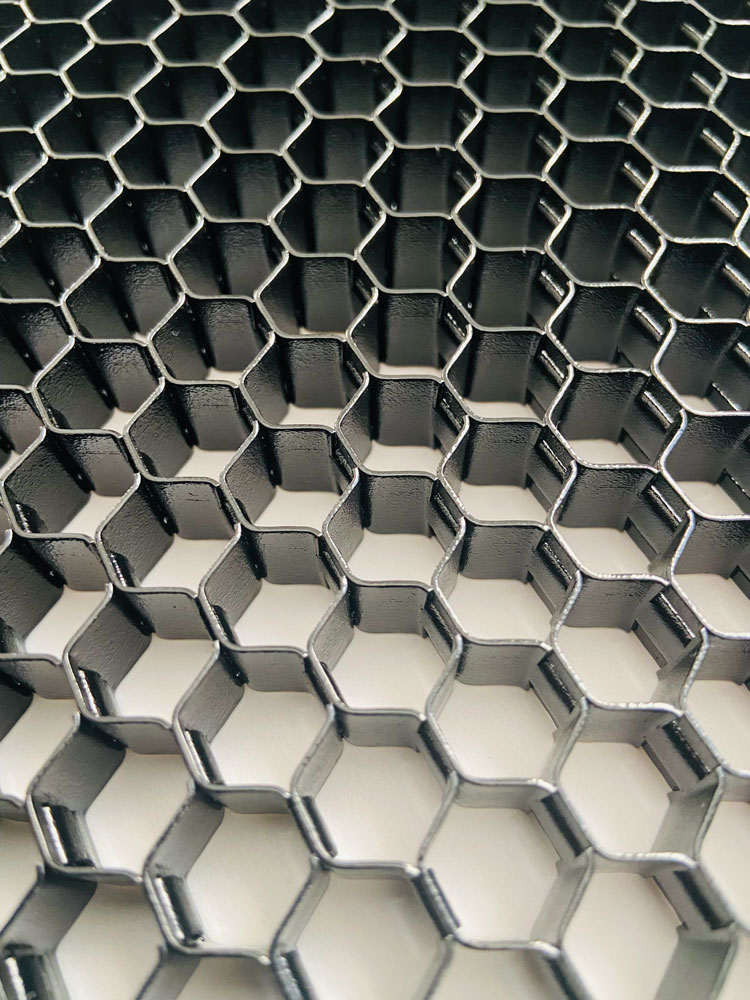 Close up of the NGS Honeycomb Structure