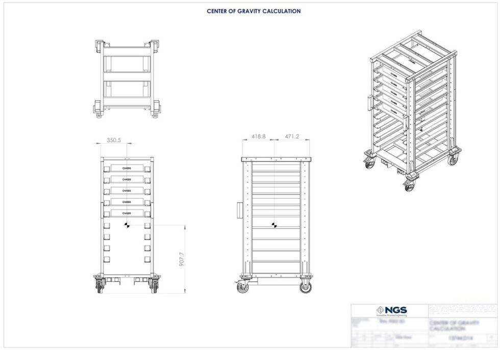 Center of Gravity Calculation Stress Test Design